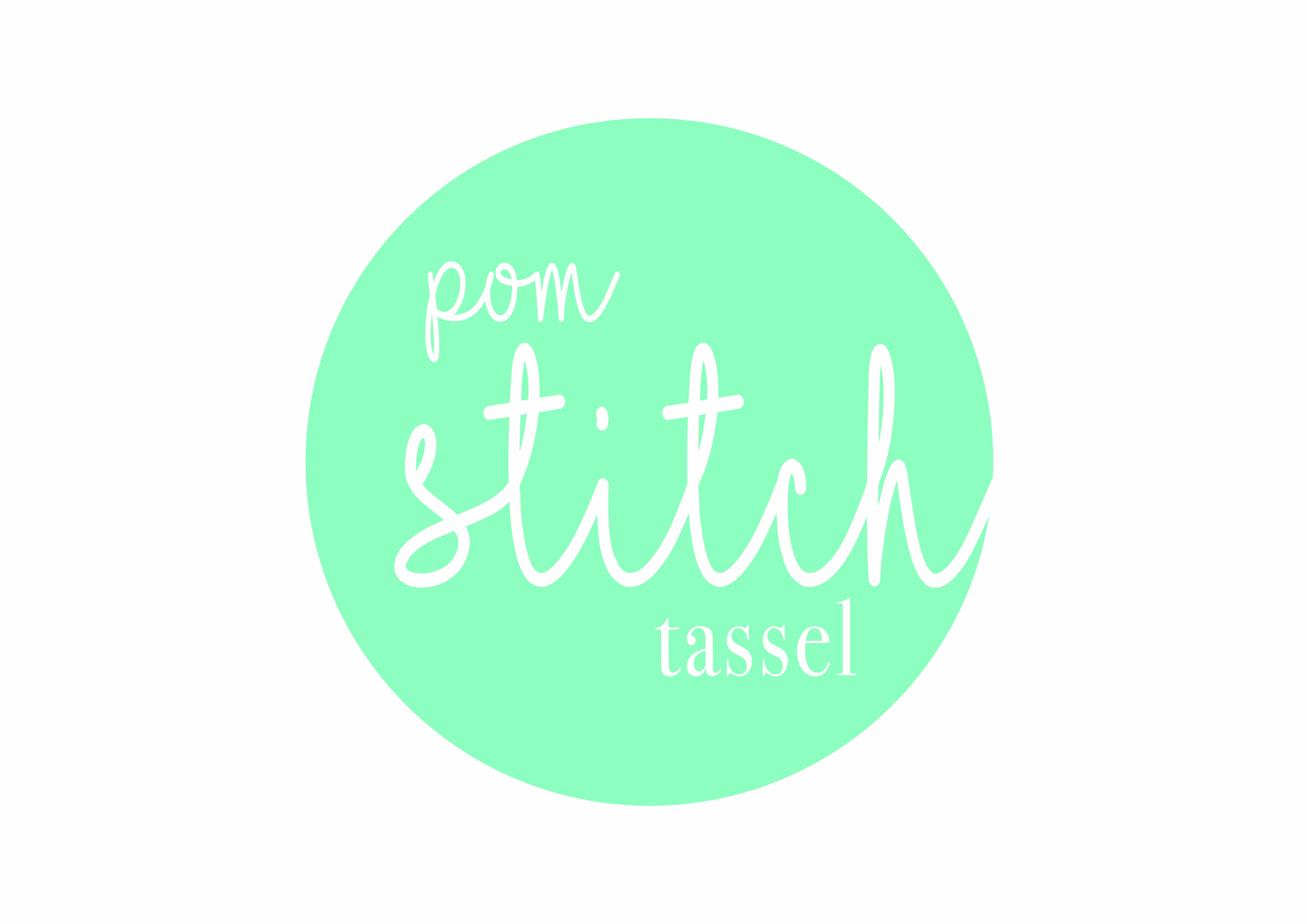 Stitch Pom Tassel